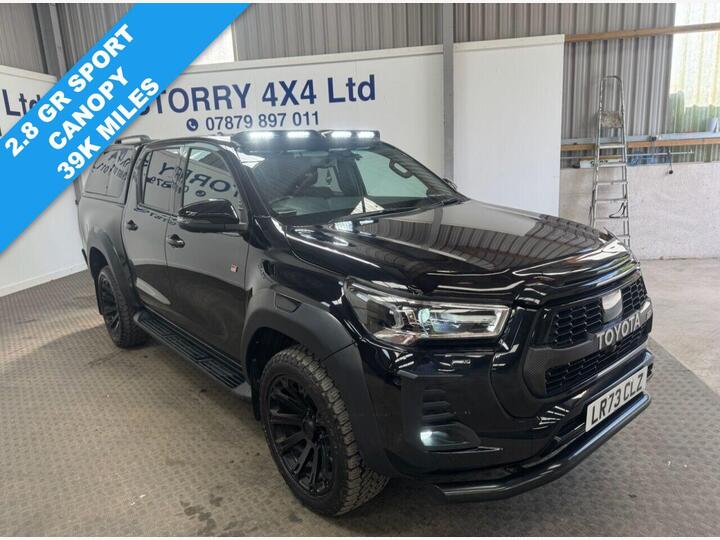 Toyota HI-LUX 2.8 D-4D GR SPORT Auto 4WD Euro 6 (s/s) 4dr