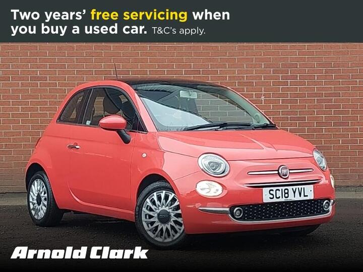 Fiat 500 1.2 Lounge Euro 6 (s/s) 3dr