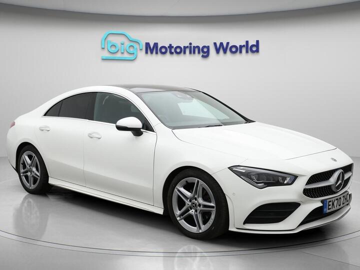 Mercedes-Benz CLA 1.3 CLA180 AMG Line (Premium Plus 2) Coupe 7G-DCT Euro 6 (s/s) 4dr Mercedes-Benz CLA 1.3 CLA180 AMG Line (Premium Plus 2) Coupe 7G-DCT Euro 6 (s/s) 4dr