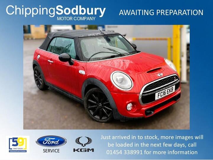 MINI Convertible 2.0 Cooper S Euro 6 (s/s) 2dr