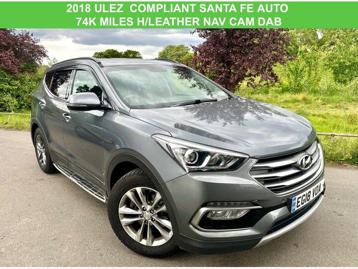 Hyundai SANTA FE 2.2 CRDi Blue Drive Premium Auto 4WD Euro 6 (s/s) 5dr Hyundai SANTA FE 2.2 CRDi Blue Drive Premium Auto 4WD Euro 6 (s/s) 5dr