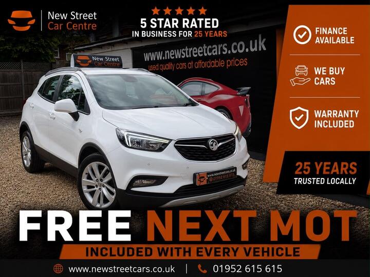 Vauxhall Mokka X 1.6i Active Euro 6 (s/s) 5dr Vauxhall Mokka X 1.6i Active Euro 6 (s/s) 5dr