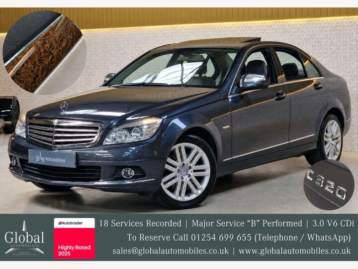 Mercedes-Benz C CLASS 3.0 C320 CDI V6 Elegance G-Tronic Euro 4 4dr