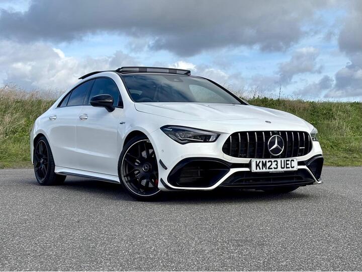 Mercedes-Benz CLA 2.0 CLA45 AMG S Plus Coupe 8G-DCT 4MATIC+ Euro 6 (s/s) 4dr Mercedes-Benz CLA 2.0 CLA45 AMG S Plus Coupe 8G-DCT 4MATIC+ Euro 6 (s/s) 4dr