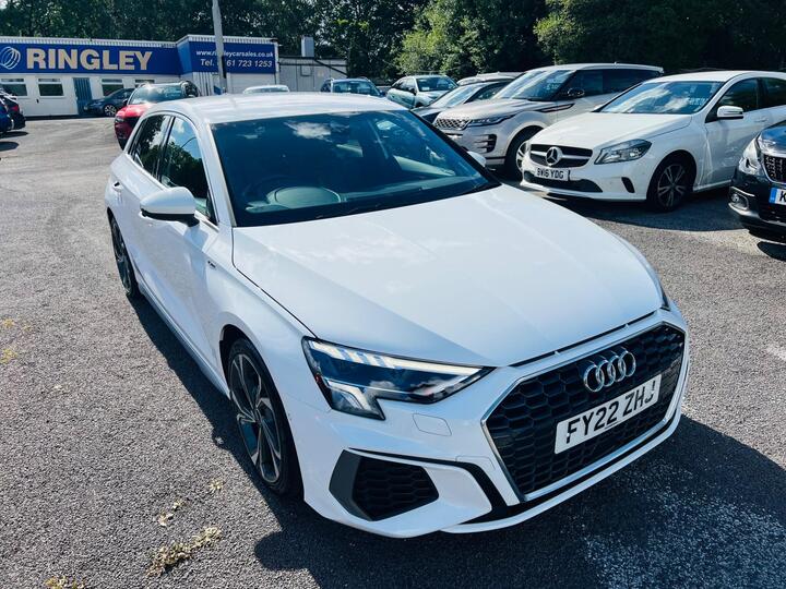 Audi A3 1.0 TFSI 30 S Line Sportback S Tronic Euro 6 (s/s) 5dr