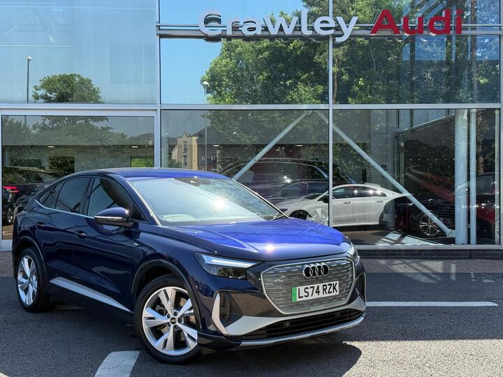Audi Q4 E-tron 45 S Line Sportback Auto 5dr 82kWh Audi Q4 E-tron 45 S Line Sportback Auto 5dr 82kWh