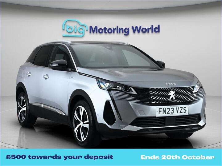Peugeot 3008 1.2 PureTech GT EAT Euro 6 (s/s) 5dr