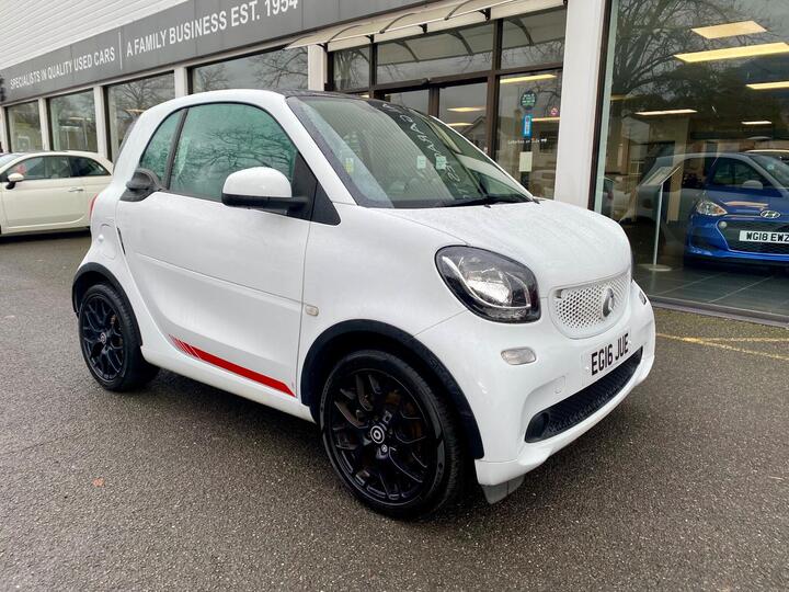 Smart Fortwo 1.0 Edition White Twinamic Euro 6 (s/s) 2dr