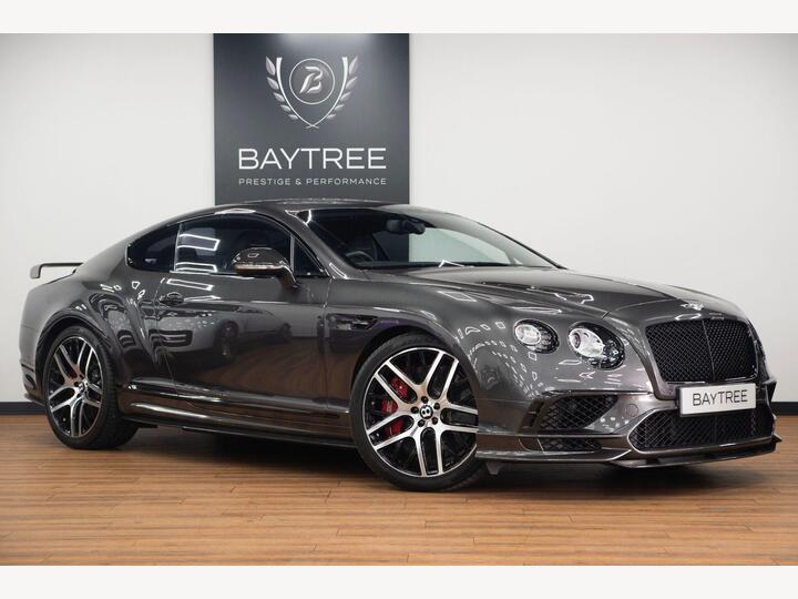 Bentley CONTINENTAL 6.0 W12 Supersports Auto 4WD Euro 6 2dr
