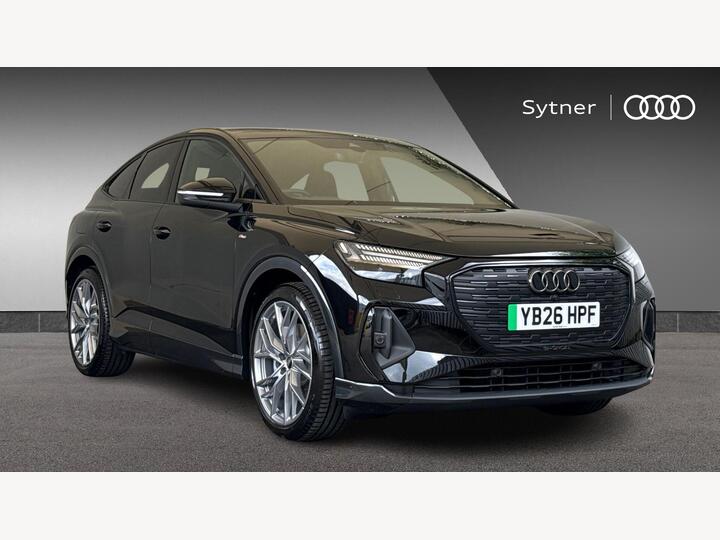 Audi Q4 E-tron 45 Black Edition Sportback Auto Quattro 5dr 82kWh