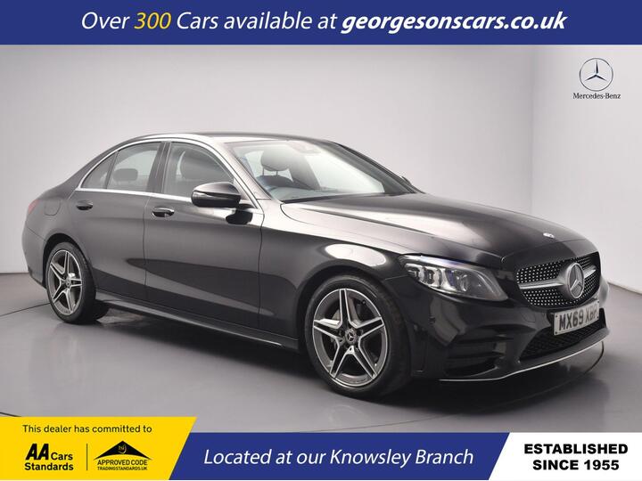 Mercedes-Benz C CLASS 1.5 C200 MHEV EQ Boost AMG Line (Premium) G-Tronic+ Euro 6 (s/s) 4dr