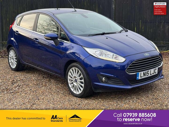 Ford FIESTA 1.0T EcoBoost Titanium Euro 6 (s/s) 5dr Ford FIESTA 1.0T EcoBoost Titanium Euro 6 (s/s) 5dr