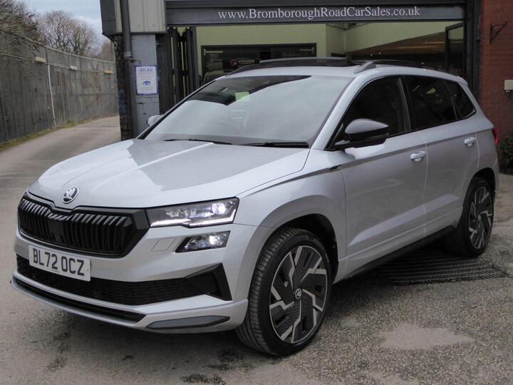 Skoda Karoq 2.0 TSI SportLine DSG 4WD Euro 6 (s/s) 5dr Skoda Karoq 2.0 TSI SportLine DSG 4WD Euro 6 (s/s) 5dr
