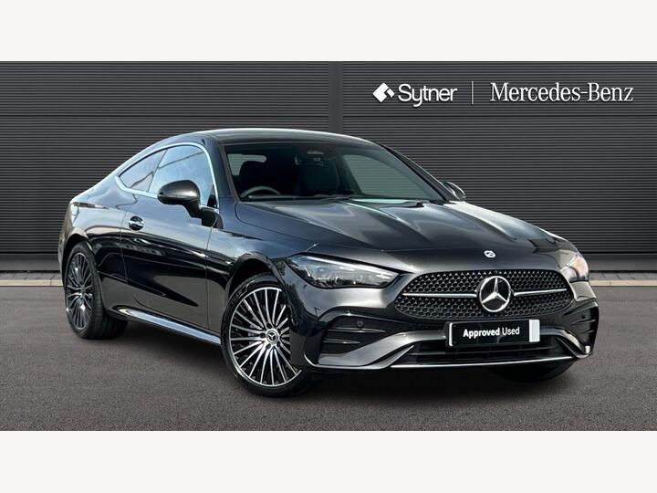 Mercedes-Benz CLE 2.0 CLE300e 25.4kWh AMG Line (Premium) G-Tronic+ Euro 6 (s/s) 2dr Mercedes-Benz CLE 2.0 CLE300e 25.4kWh AMG Line (Premium) G-Tronic+ Euro 6 (s/s) 2dr
