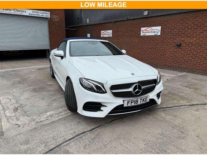 Mercedes-Benz E-CLASS 2.0 E220d AMG Line Cabriolet G-Tronic+ Euro 6 (s/s) 2dr Mercedes-Benz E-CLASS 2.0 E220d AMG Line Cabriolet G-Tronic+ Euro 6 (s/s) 2dr