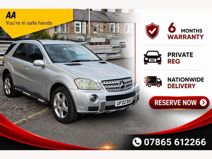 Mercedes-Benz M Class 3.0 ML320 CDI Sport 7G-Tronic 5dr Mercedes-Benz M Class 3.0 ML320 CDI Sport 7G-Tronic 5dr
