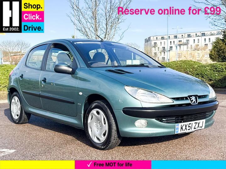 Peugeot 206 1.6 GLX 5dr (a/c)