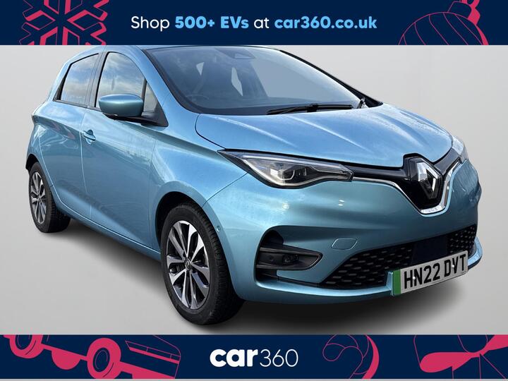 Renault Zoe R135 EV50 52kWh GT Line + Auto 5dr (Rapid Charge)
