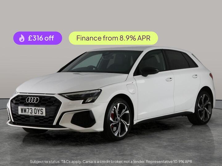 Audi A3 1.4 TFSIe 45 S Line Competition Sportback S Tronic Euro 6 (s/s) 5dr 13kWh