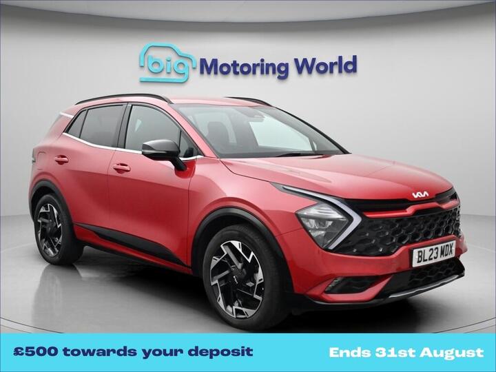 Kia Sportage 1.6 T-GDi 13.8kWh GT-Line Auto AWD Euro 6 (s/s) 5dr