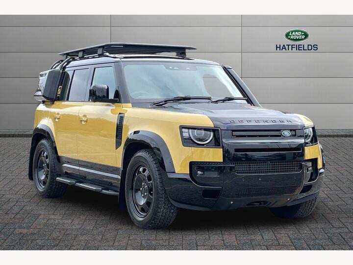 Land Rover Defender 110 3.0 D350 MHEV Trophy Edition Deep Sandglow Auto 4WD Euro 6 (s/s) 5dr
