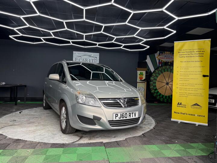 Vauxhall Zafira 1.6 16V Exclusiv Euro 5 5dr