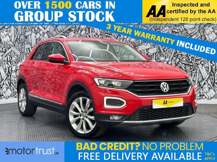 Volkswagen T-ROC 1.5 TSI EVO SEL Euro 6 (s/s) 5dr Volkswagen T-ROC 1.5 TSI EVO SEL Euro 6 (s/s) 5dr