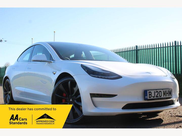 Tesla Model 3 (Dual Motor) Performance Auto 4WDE 4dr (Performance Upgrade)