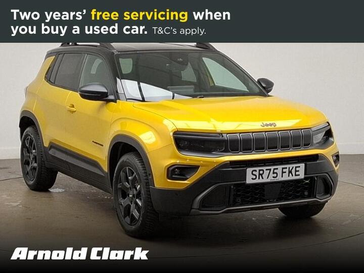 Jeep Avenger 1.2 E-Hybrid Upland DCT E-AWD Euro 6 (s/s) 5dr Jeep Avenger 1.2 E-Hybrid Upland DCT E-AWD Euro 6 (s/s) 5dr