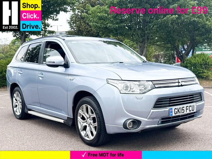 Mitsubishi Outlander 2.0h 12kWh GX5hs CVT 4WD Euro 5 (s/s) 5dr Mitsubishi Outlander 2.0h 12kWh GX5hs CVT 4WD Euro 5 (s/s) 5dr