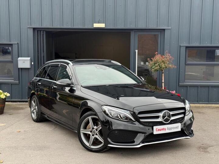 Mercedes-Benz C Class 2.1 C220d AMG Line (Premium Plus) G-Tronic+ Euro 6 (s/s) 5dr Mercedes-Benz C Class 2.1 C220d AMG Line (Premium Plus) G-Tronic+ Euro 6 (s/s) 5dr