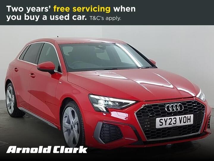 Audi A3 1.0 TFSI 30 S Line Sportback S Tronic Euro 6 (s/s) 5dr