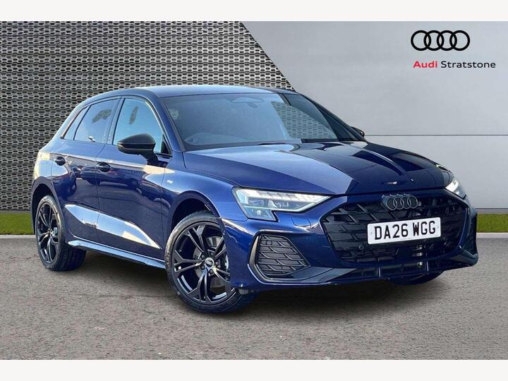 Audi A3 1.5 TFSIe Black Edition Sportback S Tronic Euro 6 (s/s) 5dr 17.9kWh