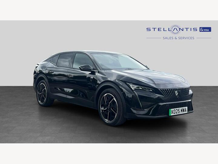 Peugeot E-408 58kWh GT Fastback Auto 5dr Peugeot E-408 58kWh GT Fastback Auto 5dr