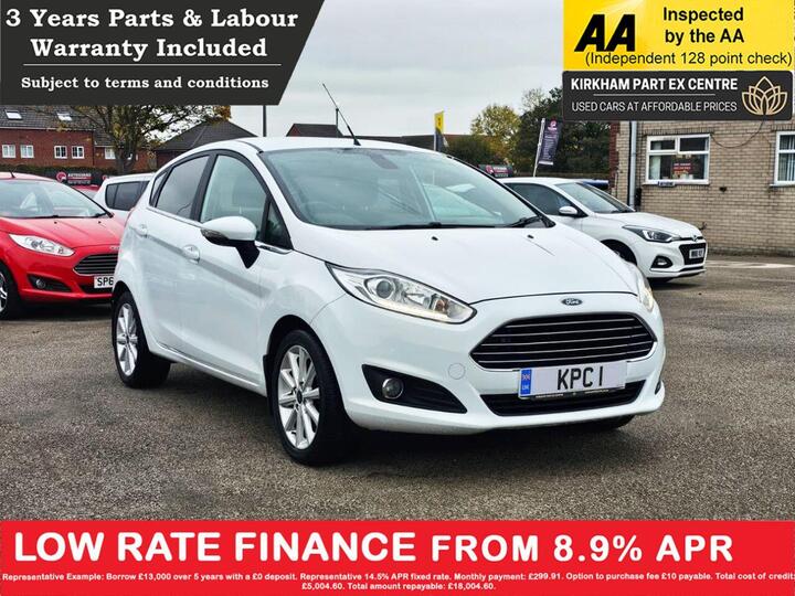Ford FIESTA 1.0T EcoBoost Titanium Euro 6 (s/s) 5dr