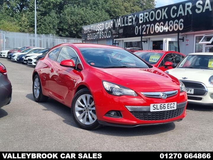 Vauxhall ASTRA GTC 1.6i Turbo SRi Euro 6 (s/s) 3dr
