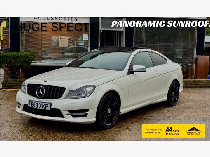 Mercedes-Benz C Class 1.8 C250 AMG Sport Plus G-Tronic+ Euro 5 (s/s) 2dr