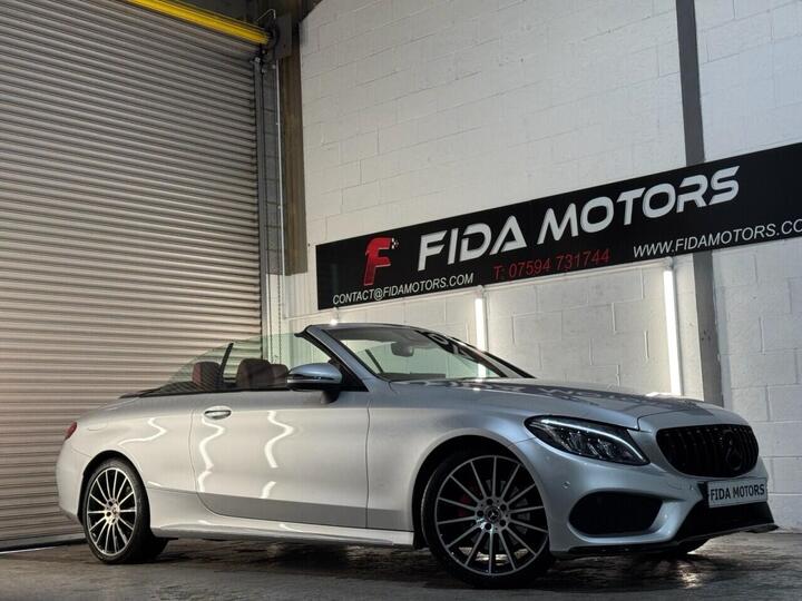 Mercedes-Benz C-CLASS 2.0 C200 AMG Line (Premium Plus) Cabriolet G-Tronic+ Euro 6 (s/s) 2dr