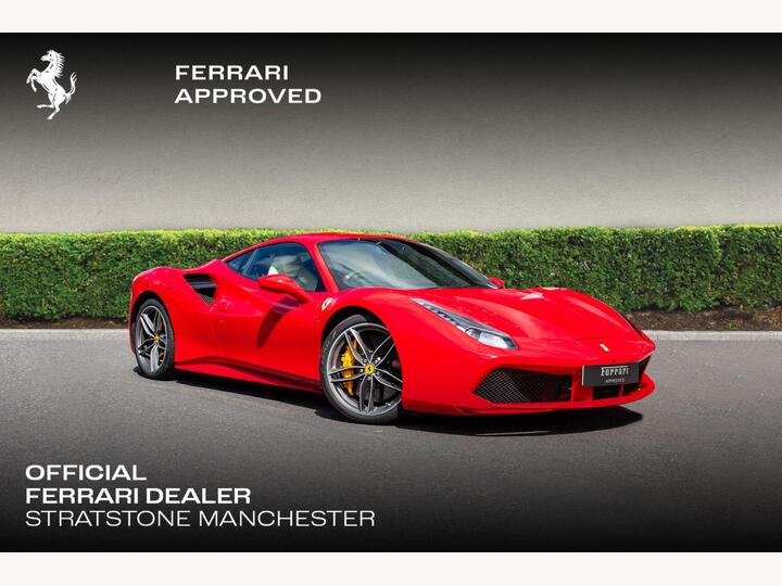 Ferrari 488 3.9T V8 GTB F1 DCT Euro 6 (s/s) 2dr