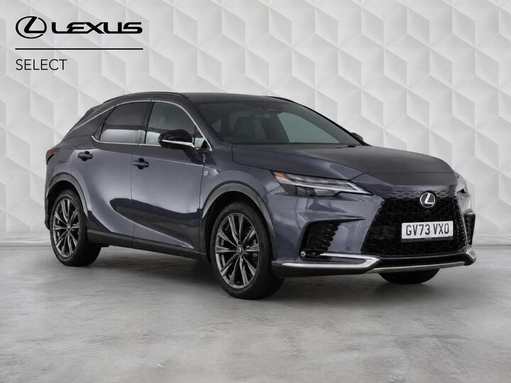 Lexus RX 2.5 450h+ 18.1kWh F Sport Design E-CVT 4WD Euro 6 (s/s) 5dr