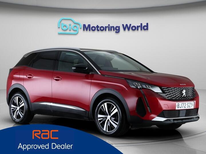 Peugeot 3008 1.5 BlueHDi Allure Premium + Euro 6 (s/s) 5dr Peugeot 3008 1.5 BlueHDi Allure Premium + Euro 6 (s/s) 5dr