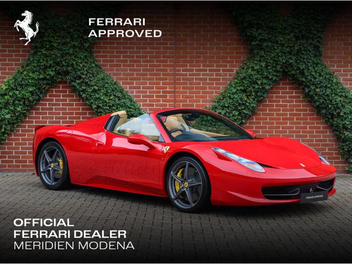 Ferrari 458 4.5 Spider F1 DCT Euro 5 2dr Ferrari 458 4.5 Spider F1 DCT Euro 5 2dr