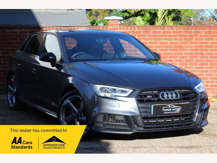 Audi S3 2.0 TFSI Black Edition Sportback S Tronic Quattro Euro 6 (s/s) 5dr