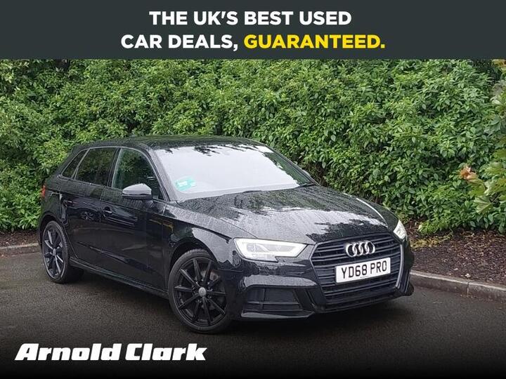 Audi A3 1.6 TDI 30 Black Edition Sportback S Tronic Euro 6 (s/s) 5dr