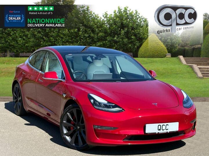 Tesla Model 3 (Dual Motor) Performance Auto 4WDE 4dr (Performance Upgrade)