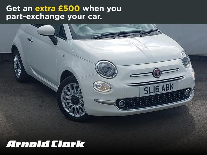 Fiat 500 1.2 Lounge Euro 6 (s/s) 3dr