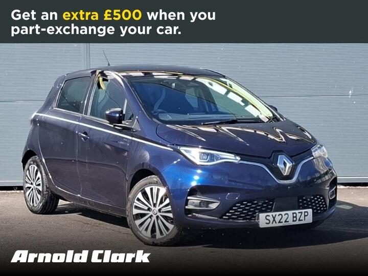Renault Zoe R135 EV50 52kWh Riviera Auto 5dr (Rapid Charge)