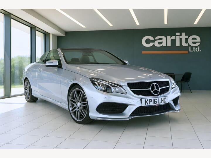 Mercedes-Benz E-CLASS 2.1 E220d AMG Line Edition Cabriolet G-Tronic+ Euro 6 (s/s) 2dr