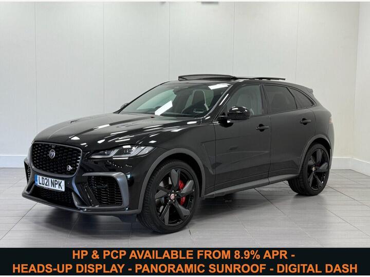 Jaguar F-PACE 5.0 P550 V8 SVR Quickshift AWD Euro 6 (s/s) 5dr