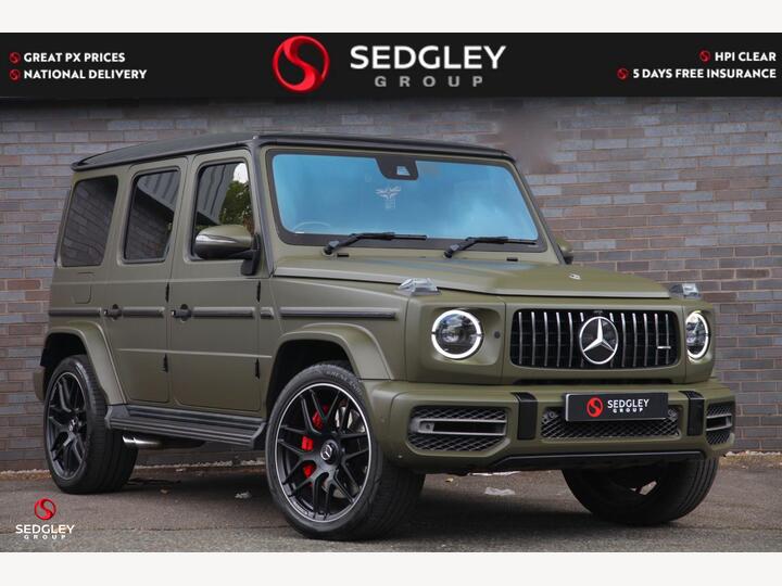 Mercedes-Benz G Class 4.0 G63 V8 BiTurbo AMG SpdS+9GT 4MATIC Euro 6 (s/s) 5dr Mercedes-Benz G Class 4.0 G63 V8 BiTurbo AMG SpdS+9GT 4MATIC Euro 6 (s/s) 5dr